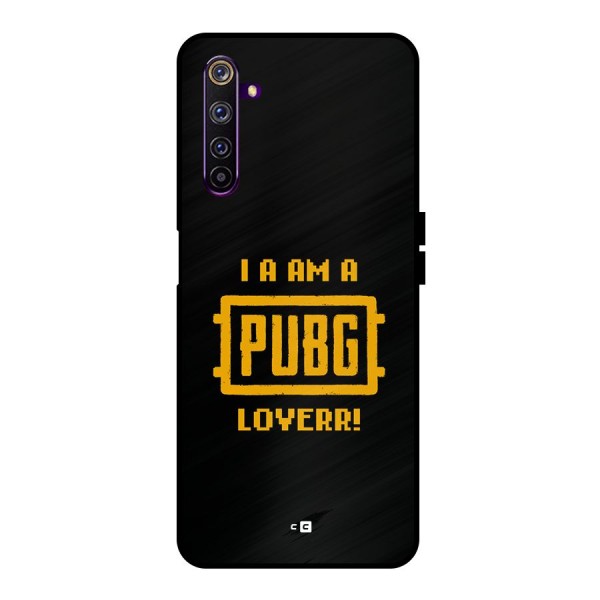 PUBG Lover Metal Back Case for Realme 6 Pro