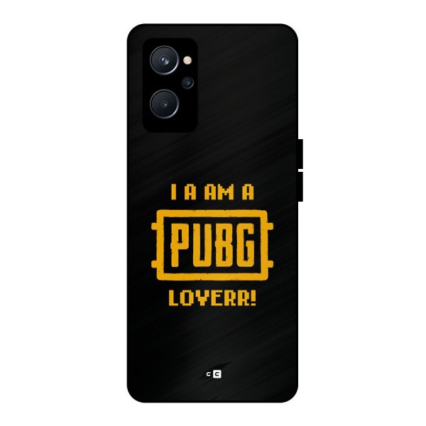 PUBG Lover Metal Back Case for Realme 9i 5G