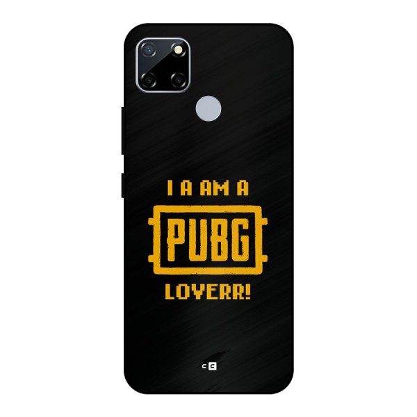 PUBG Lover Metal Back Case for Realme Narzo 30A