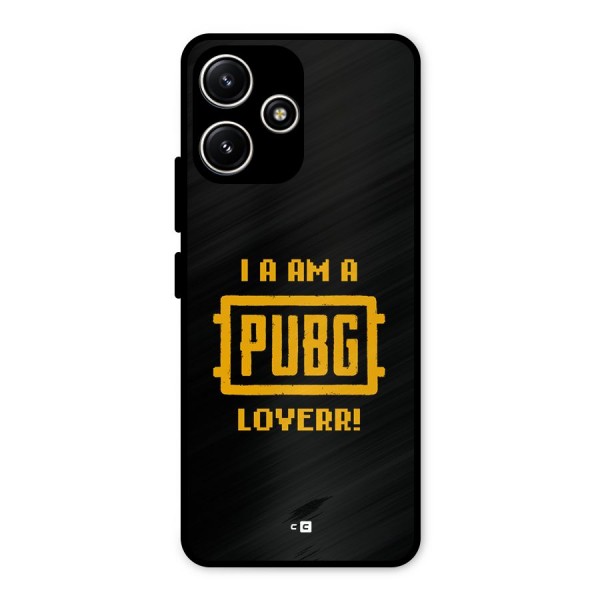 PUBG Lover Metal Back Case for Redmi 12 5G