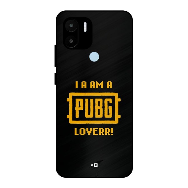 PUBG Lover Metal Back Case for Redmi A1 Plus