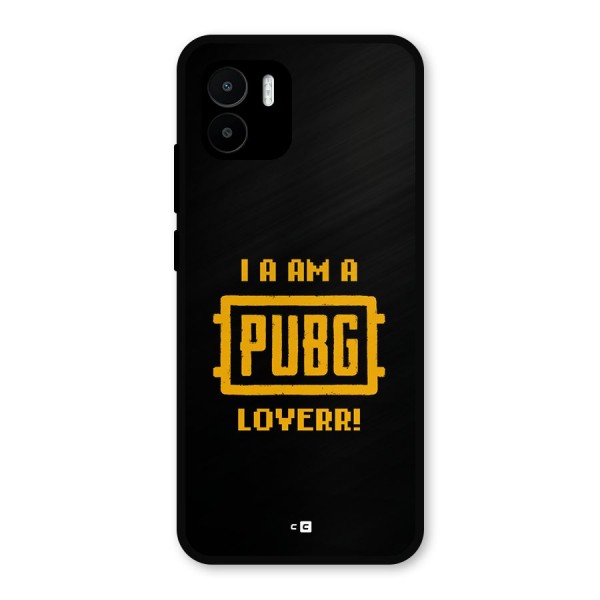 PUBG Lover Metal Back Case for Redmi A2