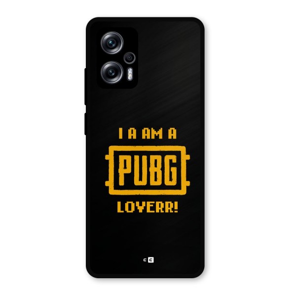 PUBG Lover Metal Back Case for Redmi K50i