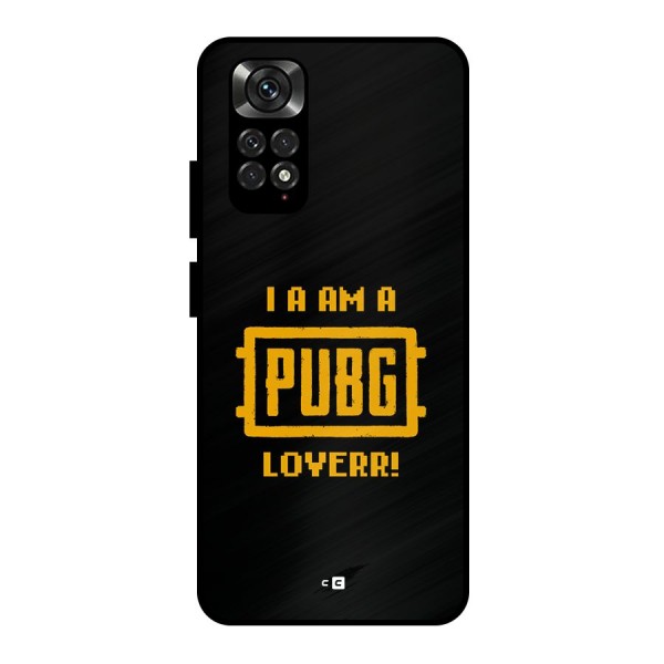 PUBG Lover Metal Back Case for Redmi Note 11 Pro