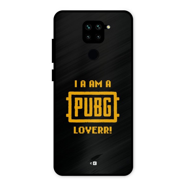 PUBG Lover Metal Back Case for Redmi Note 9