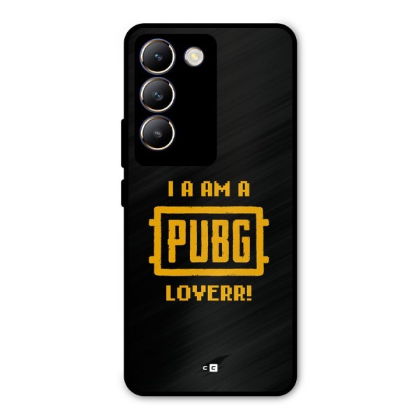 PUBG Lover Metal Back Case for Vivo T3 5G