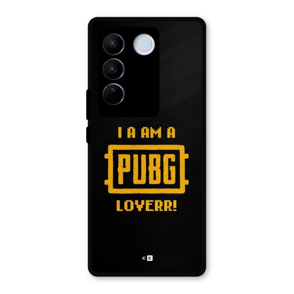 PUBG Lover Metal Back Case for Vivo V27