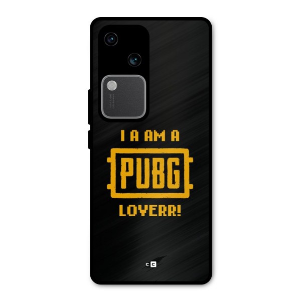 PUBG Lover Metal Back Case for Vivo V30