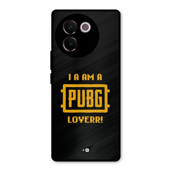 PUBG Lover Metal Back Case for Vivo V30e