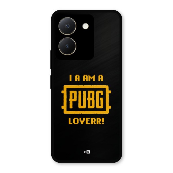 PUBG Lover Metal Back Case for Vivo Y36