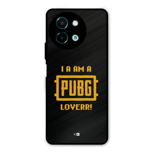 PUBG Lover Metal Back Case for Vivo Y58