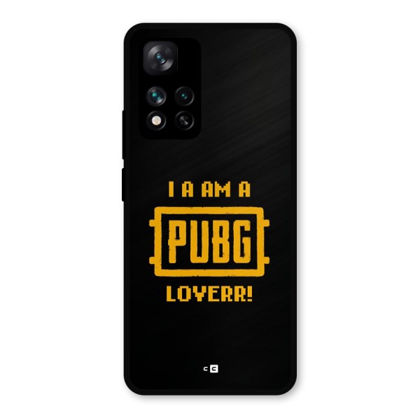 PUBG Lover Metal Back Case for Xiaomi 11i Hypercharge 5G