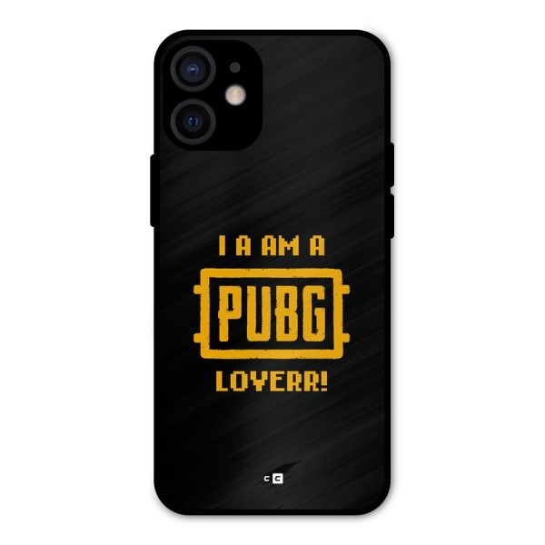 PUBG Lover Metal Back Case for iPhone 12 Mini