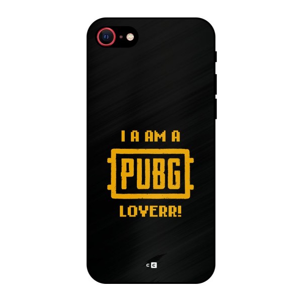 PUBG Lover Metal Back Case for iPhone 8