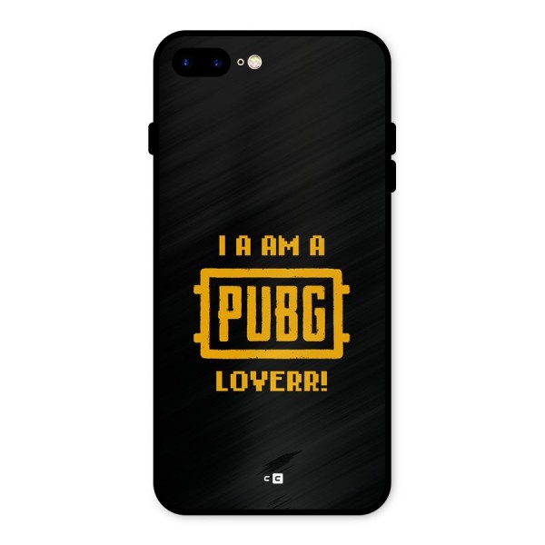 PUBG Lover Metal Back Case for iPhone 8 Plus