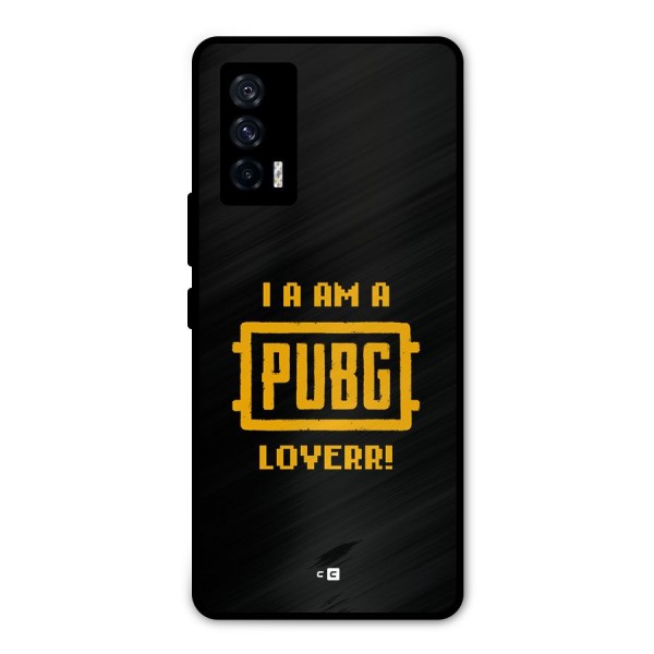 PUBG Lover Metal Back Case for iQOO 7 5G