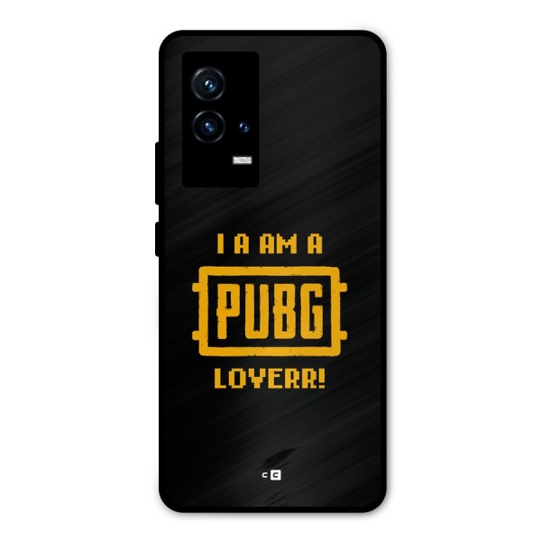 PUBG Lover Metal Back Case for iQOO 9 5G