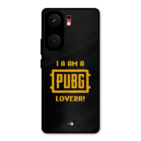 PUBG Lover Metal Back Case for iQOO Neo 9 Pro