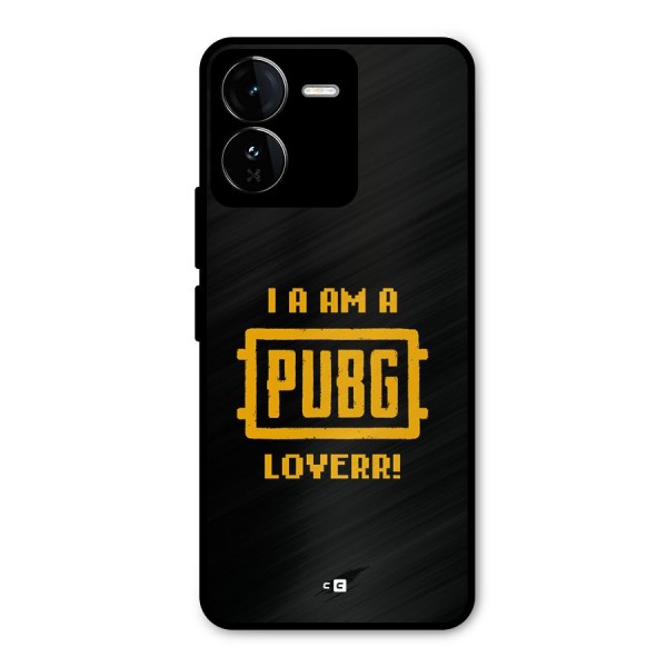 PUBG Lover Metal Back Case for iQOO Z9