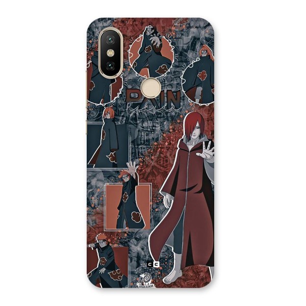 Pain Group Back Case for Mi A2