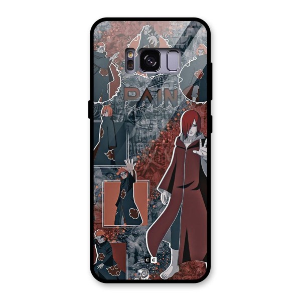 Pain Group Glass Back Case for Galaxy S8