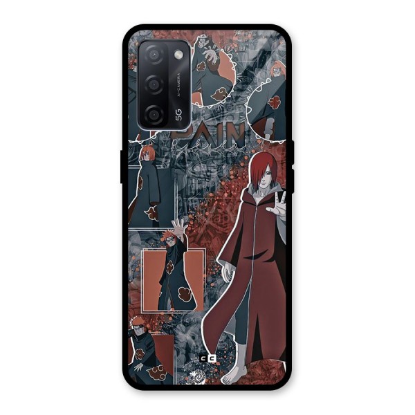 Pain Group Glass Back Case for Oppo A53s 5G