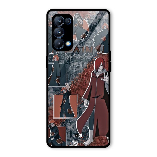 Pain Group Glass Back Case for Oppo Reno5 Pro 5G