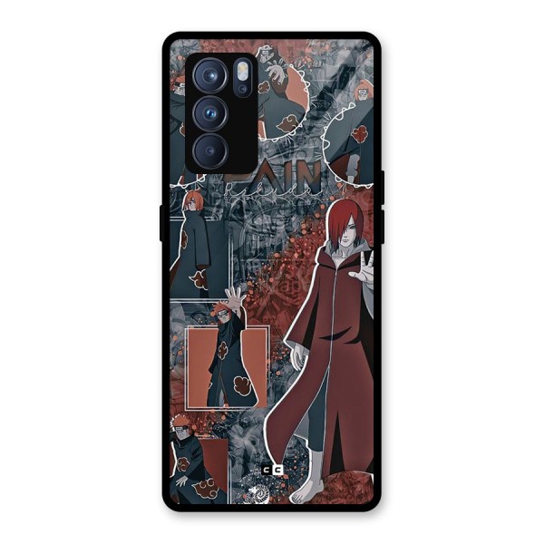 Pain Group Glass Back Case for Oppo Reno6 Pro 5G