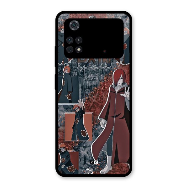 Pain Group Glass Back Case for Poco M4 Pro 4G