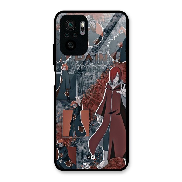 Pain Group Glass Back Case for Redmi Note 10