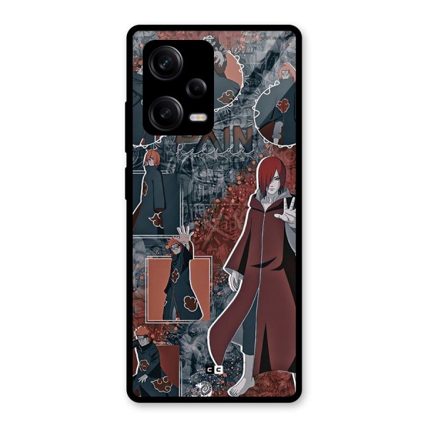 Pain Group Glass Back Case for Redmi Note 12 Pro