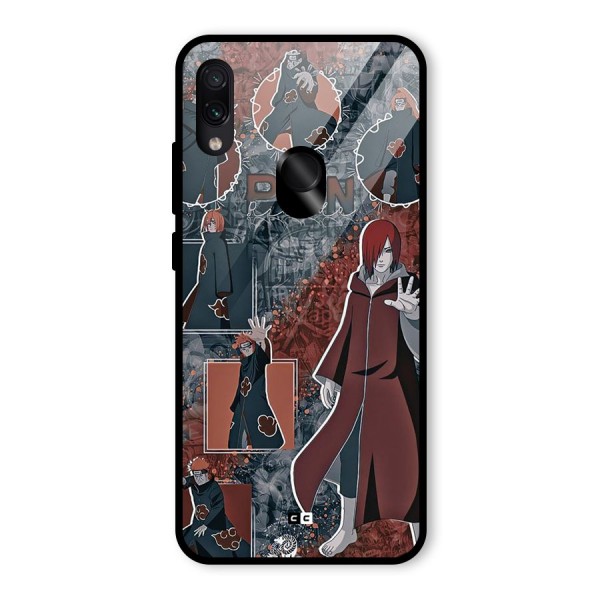 Pain Group Glass Back Case for Redmi Note 7