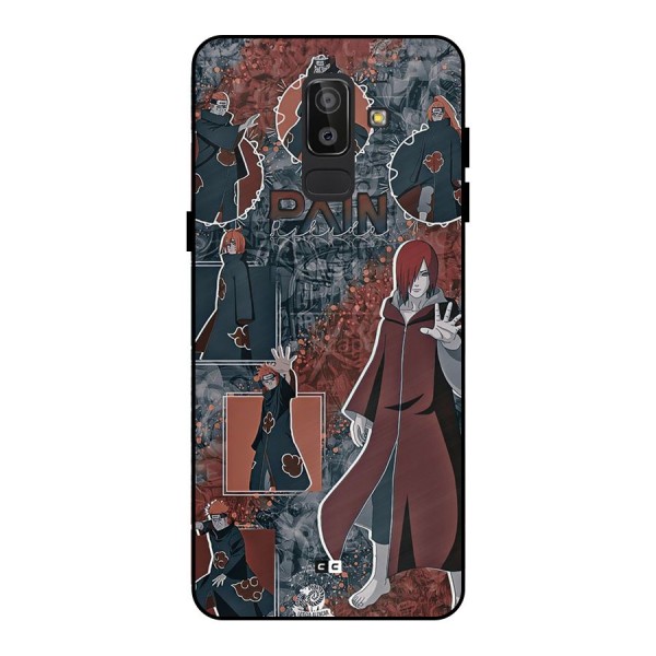 Pain Group Metal Back Case for Galaxy J8