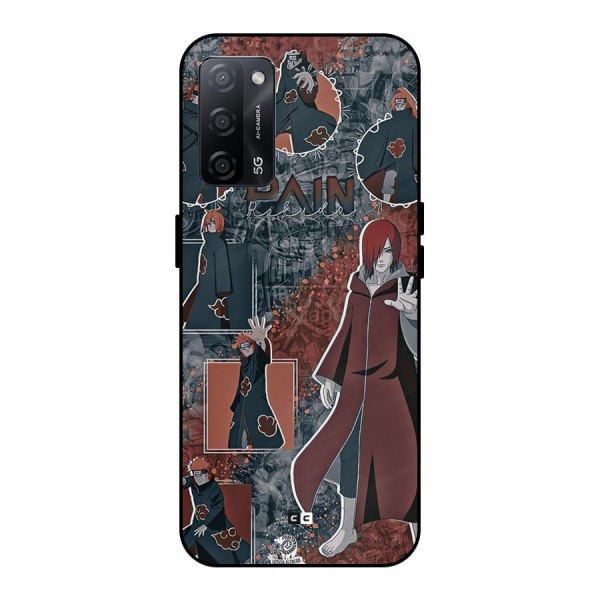 Pain Group Metal Back Case for Oppo A53s 5G