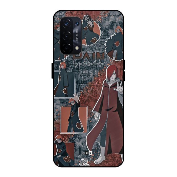 Pain Group Metal Back Case for Oppo A74 5G