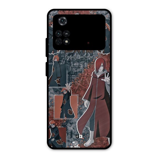 Pain Group Metal Back Case for Poco M4 Pro 4G