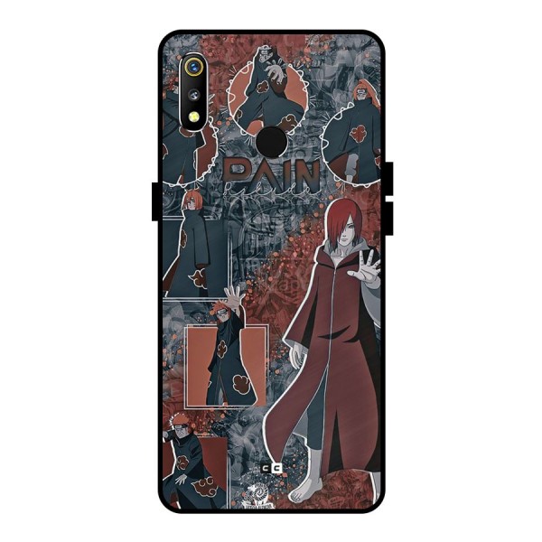 Pain Group Metal Back Case for Realme 3