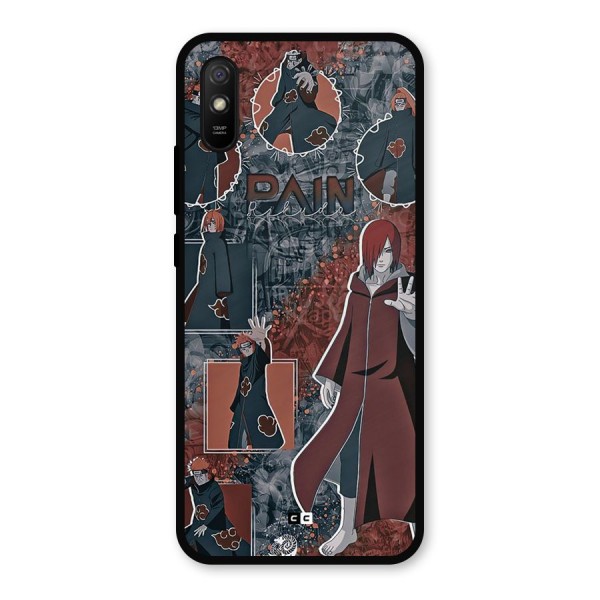 Pain Group Metal Back Case for Redmi 9i