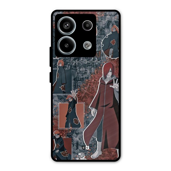 Pain Group Metal Back Case for Redmi Note 13 Pro 5G