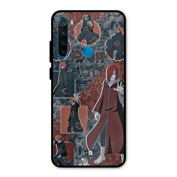 Pain Group Metal Back Case for Redmi Note 8