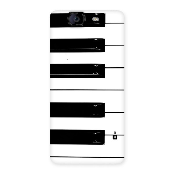 Paino Keys Printed Classy Back Case for Canvas Knight A350