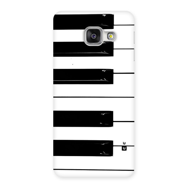 Paino Keys Printed Classy Back Case for Galaxy A3 (2016)