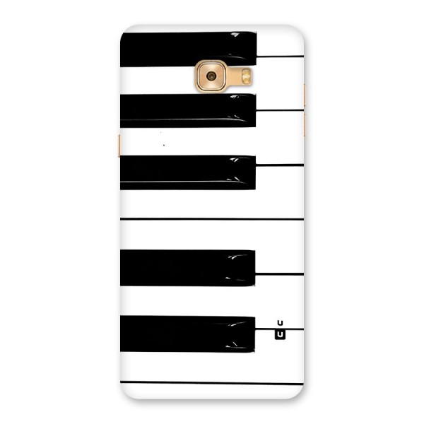 Paino Keys Printed Classy Back Case for Galaxy C9 Pro