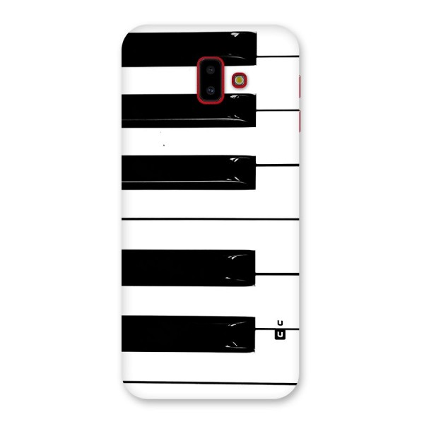 Paino Keys Printed Classy Back Case for Galaxy J6 Plus