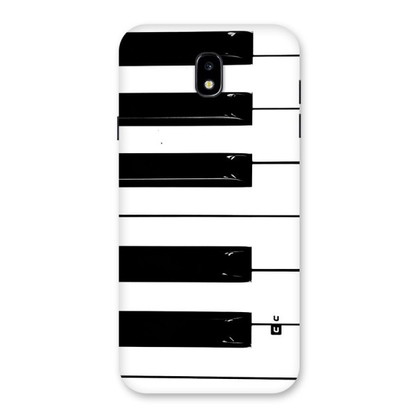 Paino Keys Printed Classy Back Case for Galaxy J7 Pro