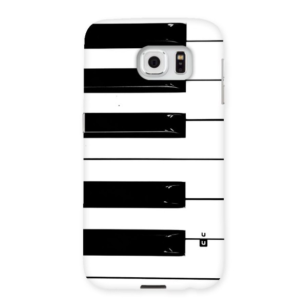 Paino Keys Printed Classy Back Case for Galaxy S6