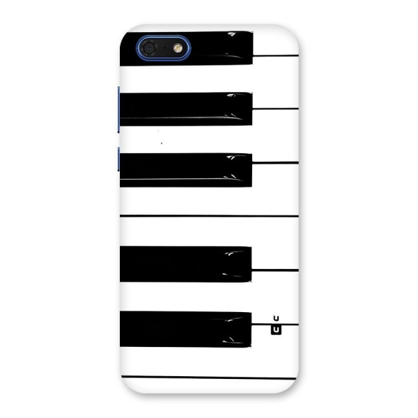 Paino Keys Printed Classy Back Case for Honor 7s