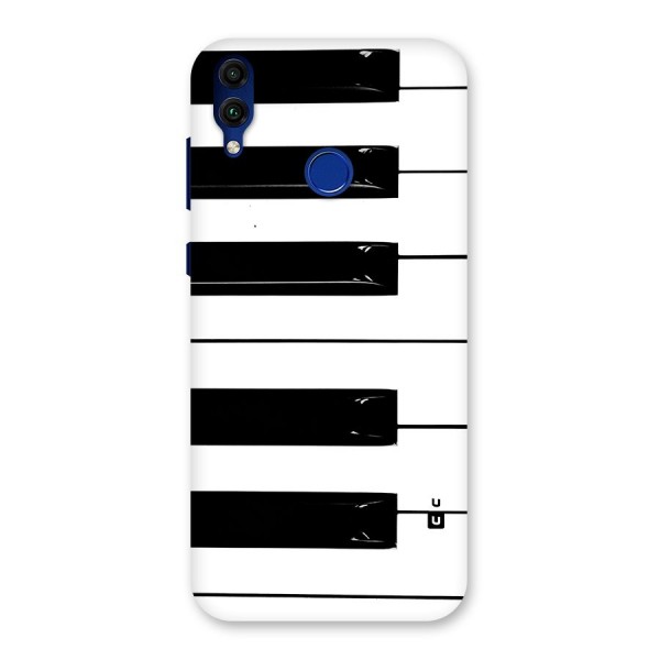 Paino Keys Printed Classy Back Case for Honor 8C