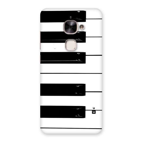 Paino Keys Printed Classy Back Case for Le 2