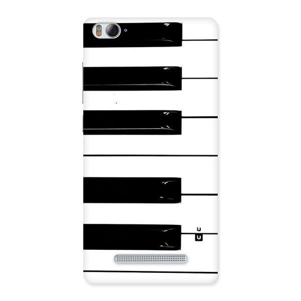 Paino Keys Printed Classy Back Case for Mi4i